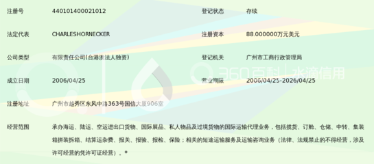 广州市奥士达国际货物运输代理_360百科